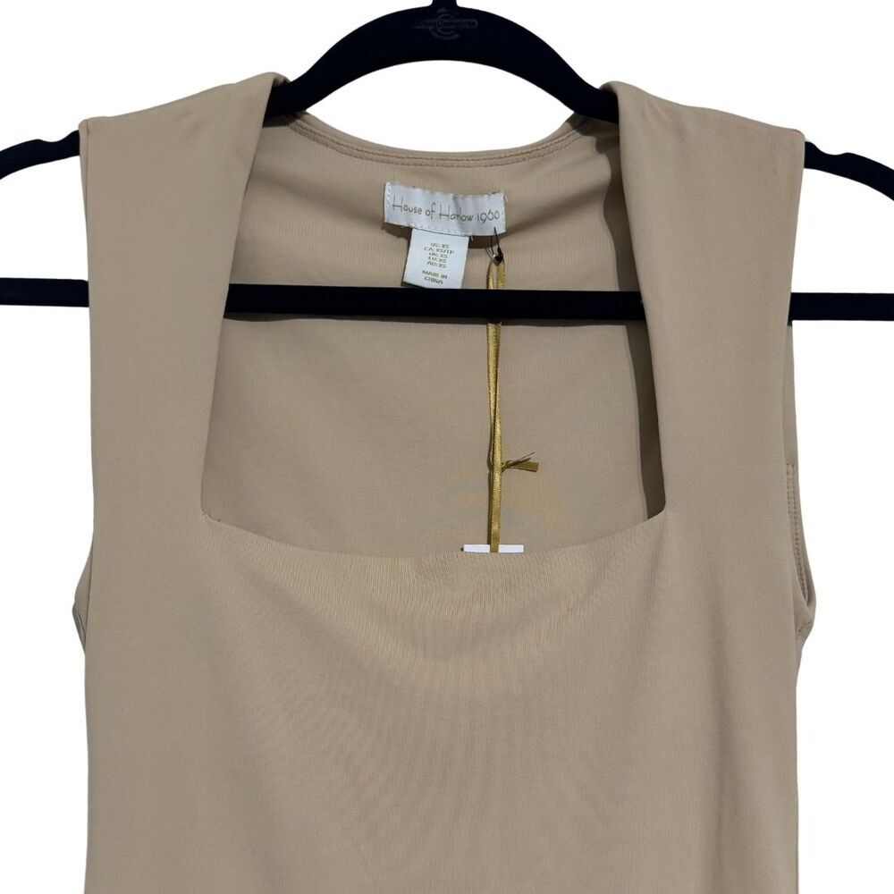 HOUSE OF HARLOW Tan Bodysuit